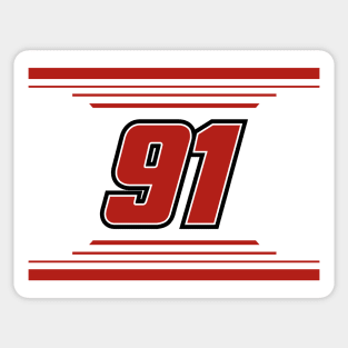 Zane Smith #91 2024 NASCAR Design Sticker